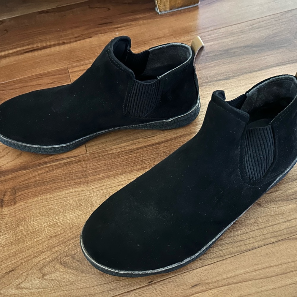 Woman’s Black Suede Boots size 8.5-Dr. Scholls’-only worn twice-super comfy!